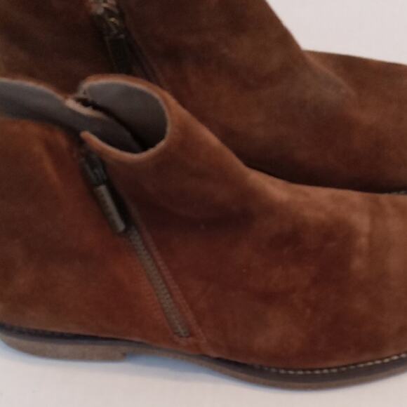 Italeau Women's Size 8.5 Waterproof Brown Town Suede Boots. Comfy, Casual - Picture 5 of 8